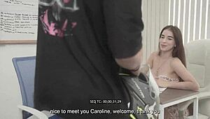 I serve my big ass boss Karolin Gomezxx