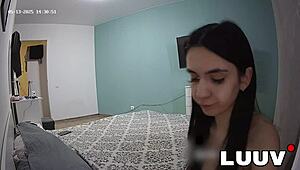 Luuv Two Girls Turn Room Cleaning into Graceful Real Amateur Movie in Maid Uniforms