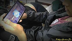 Learn Free Fire while getting your dick sucked, but don't cum!