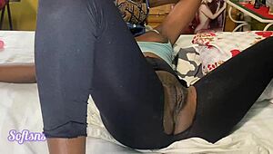 Adults explore the allure of cozy bedrooms together.