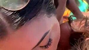 i and my friend wanted cock and milk, so we sought it while husbands drank