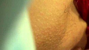 close-up view of a masturbation orgasm session