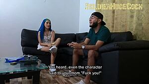 Soldierhugecock fucks new girlfriend min galilea quickie.