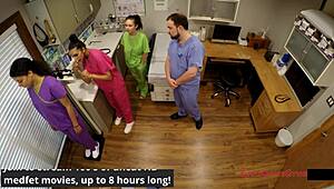 i'm the new nurse with big tits and my clinical experience lactating milk for angelica cruz lenna lux reina was so hot in the hospital