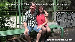 i saw grandparents picking up a teen on the basketball court, it was wild