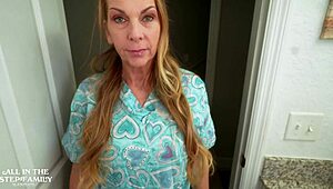 oh wow, stepmom kymber leigh rushes home for stepson's medical help! 😏