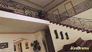 Jizzorama - bubble butt latina struggles with massive bbc