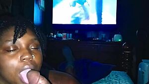 i got a sloppy blowjob from darkchocolatebarbie for 30 mins