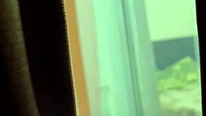 My Colombian Neighbor Fucking With Her Boyfriend Voyeur