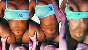 la madrastra de su amiga tenía curvas impresionantes