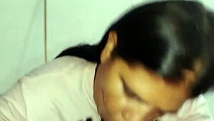 Does this fat ass girl swallow stepfather's cum?