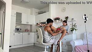 Watch BTS hardcore fuck with straight addict – can you handle it?