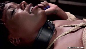 gimp slave fucks ebony trainee roughly