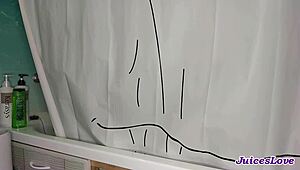 Stepsister Catches Brother Jerking Off and Deep Sucks Him