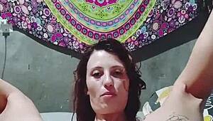 femdom session where she calls him cuckold to masturbate