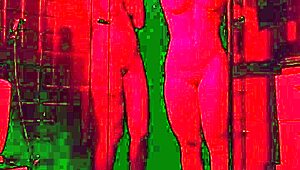 Two hot milfs explore lesbian pleasures in the shower with fingering and kissing