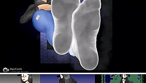 Foot Slave Submits To Intense Femdom Worship