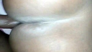 Naija Bbw Milf Bends Over For Rough Doggystyle Creampie