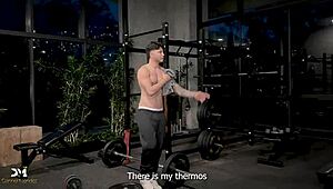 Danner Mendez and Iris Rodriguez share passionate sex after the gym