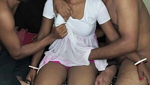 Bhabhi fucks devar in tight pussy doggystyle