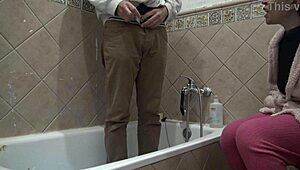 i watch my stepson wash his dirty cock in front of me, taboo family fantasy