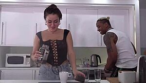 Roommate Fulfills Black Cock Fantasy