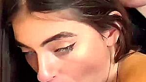 Watch This Mobile Pov Double Blowjob! Busty Milf And Teen Model!