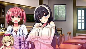 real hentai situation unfolds with asian milf cumshot facial in part 16 nao route 3