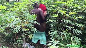 Our first sex experiment with my course mate in the bush i loves it