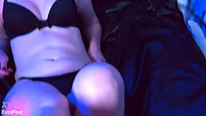 can you be my foot sucker? a pov exploration of feet with latina, blonde, and redhead women.