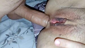 I Felt Real Amateur Passion in Close Up Anal Session