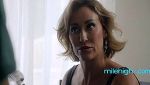 ricky, i'll teach you the difference between college girls and a real woman in this mature milf scenario.