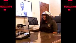 Freak Job Agent Fucking A Big Ass Teacher Applicant In His Office Before Giving Her Job Watch As She Squirts All Over The Desk Please Subscribe To Red