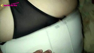 bbw wife cuckold creampie husband clean