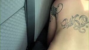 Hooker with a black eye cheats on her boyfriend to pay her rent & ends up getting a mouthful of cum