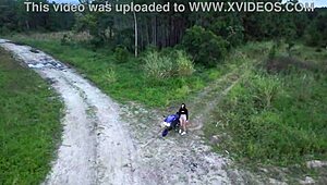 Amateurs With Big Tits In Outdoor Public Voyeur Scenes