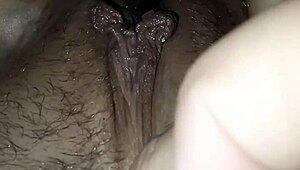 Gretala displays her big pussy and pussy lips in sensual oily scenes