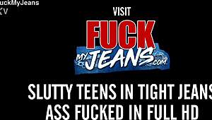 Blonde waitress takes anal as tip