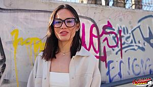 German Scout Picks Up Petite 18+ Small Tits Latina Teen Lucy Mendez For Casting Fuck