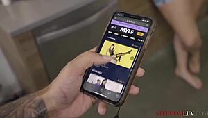 Fulfilling a stepmom's fantasy with joslyn jane and james angel