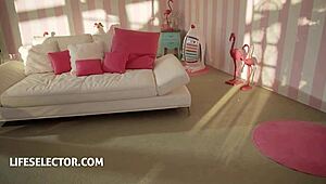 LifeSelector - Petite 18+ Sex Friend Alexa Flexy Wants A Threesome