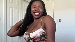 Ebony step mom shows you the ropes in household fantasy.