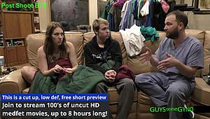 Nurse Fingers Patient's Ass During Exam!