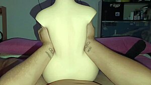 Sally rides cowgirl for anal creampie in passionate session