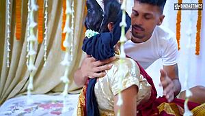 I, the newly married bhabhiji, got fucked by my devar while blindfold, oh what a full movi!