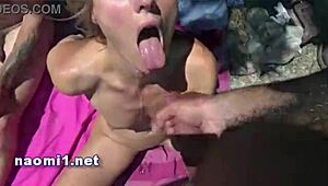 cum on beach for naomi