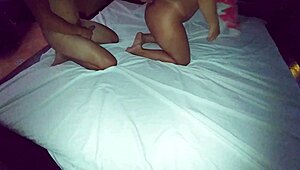 oh wow, big ass karina fucking her muscular lover lucas while old husband cuckolds and films the hot threesome