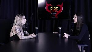 Watch Melina Khalifa's Naughty Interview Full of Fucking in Porn Cast Brazil Part 4 on Sheer Red!