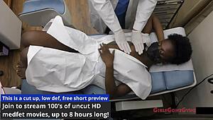 Rina Arem年度妇检被医生护士玩屄