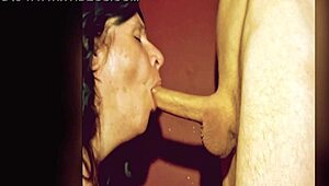 Incredible Blowjob As The Goat Takes Long Cock Deep!